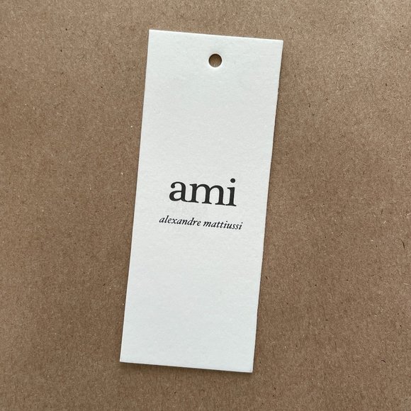 AMI Alexandre Mattiussi Black Ami de Cœur Socks - Single Pair - Picture 3 of 3